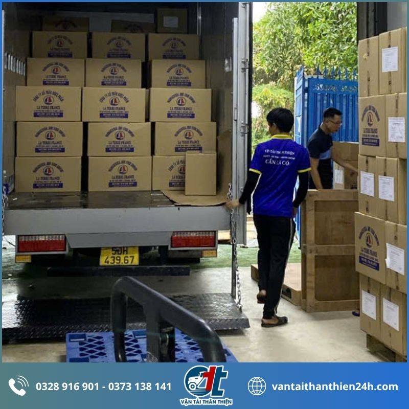 Chọn dịch vụ vận chuyển hàng hóa chuyên nghiệp tại Vận Tải Thân Thiện