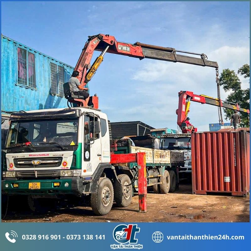 Những lưu ý an toàn khi vận hành xe cẩu