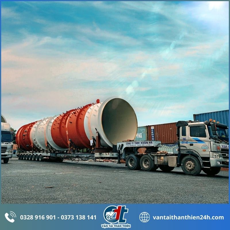 Quy trình vận chuyển hàng hóa siêu trường siêu trọng