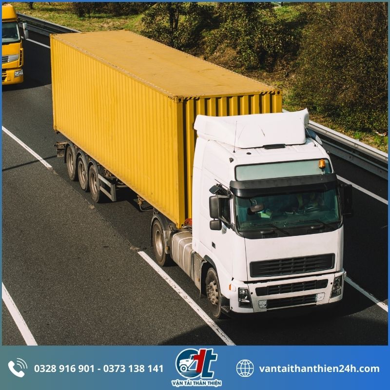 Ưu điểm của vận chuyển hàng hóa bằng xe container