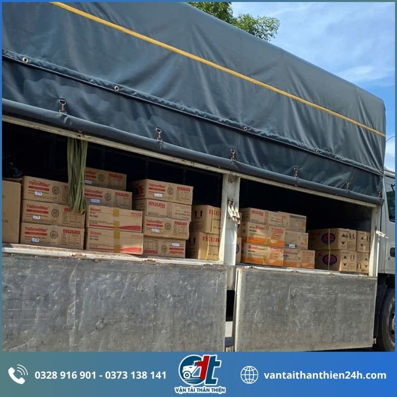 Ưu điểm của việc vận chuyển hàng hóa bằng xe tải mui bạt